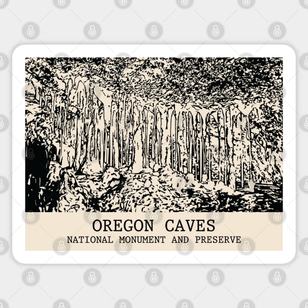 Oregon Caves National Monument Sticker by Lakeric